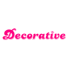 Decorativeのショップロゴ